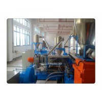 PVC彈性體電纜料造粒機，PVC電纜料造粒設備（圖示）