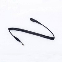 深圳市晟西電子音頻線手咪延長線對講機5芯螺旋線TPU卷線