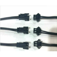 供應SM端子線公母對接帶翅膀2P-12P端子線廠